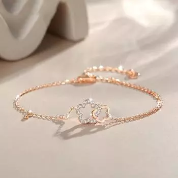 Браслет из стерлингового серебра S925 Love of Cherries для женщин