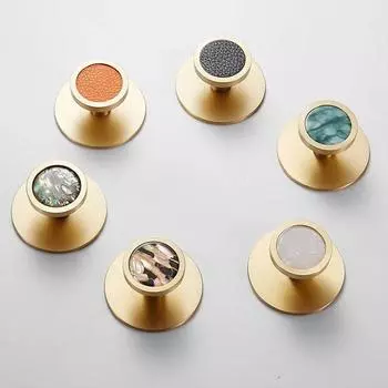 Brass Wall Hook Rustproof Rack Wall Hangings Storage Rack Storage Hang Hooks Towel Coat Hat Robe Style 6