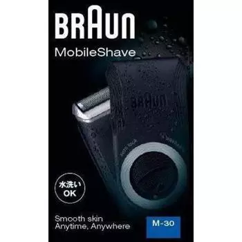 Braun Мобильная Бритва M-30 чёрный