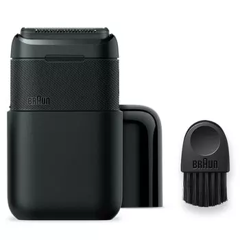 Braun Mobile Shaver Braun mini Electric Razor Black Small Portable Travel Mobile Shaver Men s M-1013 чёрный