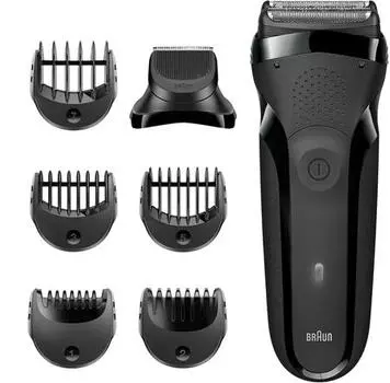 Braun Series 3 S300 Electric Shaver TU прозрачный