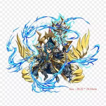 Brave Frontier Melord Omni Brave Frontier аниме гладить нашивки для одежды Kill la Kill нашивки для одежды DIY нашивки для футболки