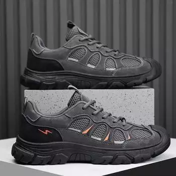 Breathable Abrasion Resistant Casual Sneakers Spring Autumn Versatile Men Shoes Fashion Comfort Anti Slip Climbing Shoes 39