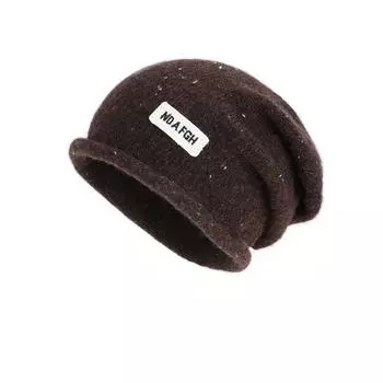 Breathable Wool Beanies Hat Vintage Knitted Hat Keep Warm Winter Pullover Hat Spring and Summer
