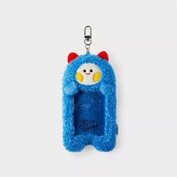 Брелок-держатель для фотокарточки Line Friends TRUZ WOOPY Minini New Semester