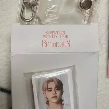 Брелок для ключей Bider Sun Seventeen World Tour с фотографией