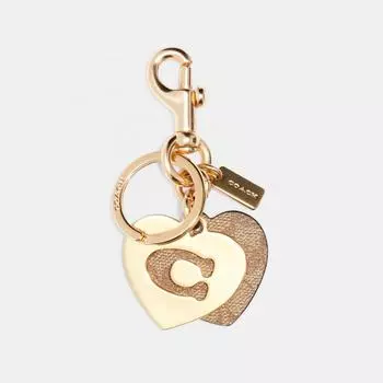 Брелок для ключей Coach COACH Signature Hearts