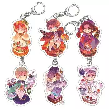 Брелок для ключей Hetalia, национальный символ стран Оси, подвеска-персонификация, Китай, Италия, брелок для ключей Jones Bonnefoy, сумка, предотвращение потери ключей, простота установки