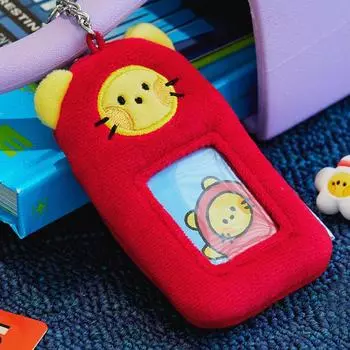 Брелок для ключей Line Friends TRUZ LAWOO Minini Doll с фотодержателем