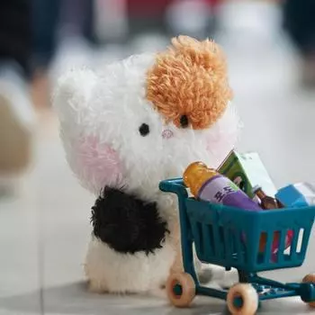 Брелок для ключей с мини-куклой Хамни Line Friends