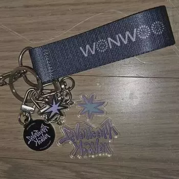 Брелок для ключей Seventeen Wonwoo Seongsu Popup Store на улице Seventeen
