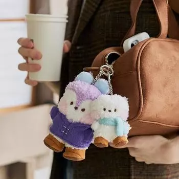 Брелок для куклы BT21 MANG Mini Knee Boots Edition