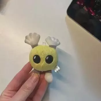 Брелок Haikyu Babo-chan желтый