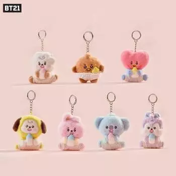 Брелок плюшевый BT21 Baby Newborn Season 2 (7 вариантов) COOKY