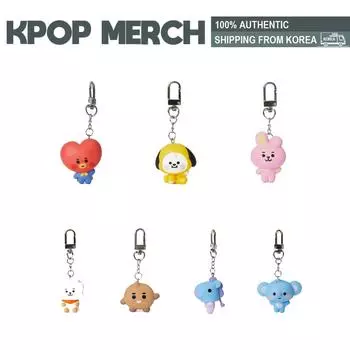 Брелок с детской фигуркой BT21 RJ