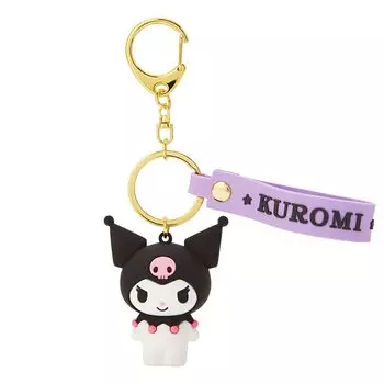 Брелок Sanrio Kuromi 3D 102903 чёрный