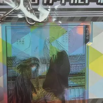 Брелок Tower Record Sakamoto Days Shishiba Osaragi с голограммой