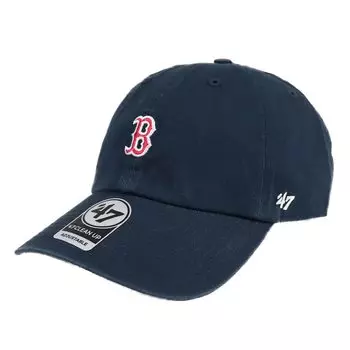 Бренд 47 Cap Mini Logo Cleanup CLEAN UP MENS LADIES CAP Chibi Logo Hat Forty Seven Red Sox Navy Free Size 47 Men s Women s