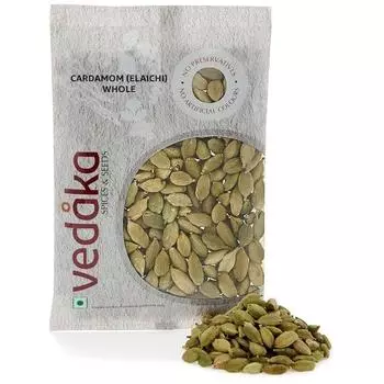 Бренд Amazon - Vedaka Cardamon (Элаичи) Целый, 50 г, Маленький 50gm