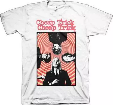 Брендовая футболка унисекс CHEAP TRICK Spiral S