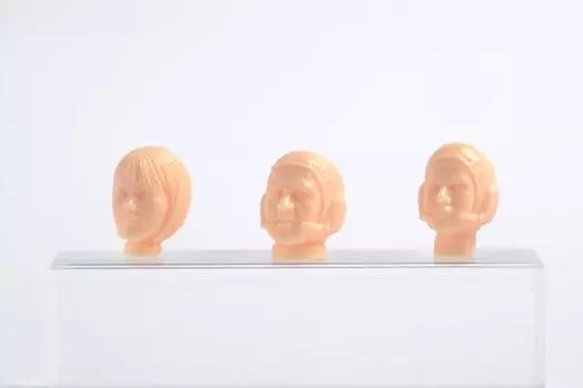 Brick Works 120 Mercenary Army Male & Female Head Parts Space Specification Resin Cast Assembly Kit