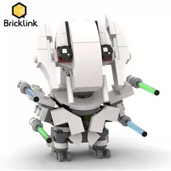 Bricklink MOC Star Movie Фигурки Brickheadz Наборы Grievous Battle Droids Модель Коллекция Строительные блоки Детские игрушки Подарок