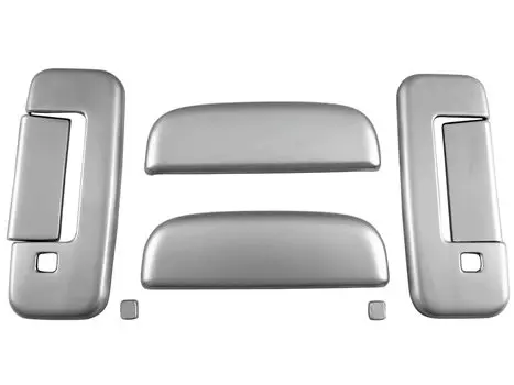 BRIGHTZ DA17V Door Handle Cover Knob, Satin Silver [DHC-NOBU-372] DA17 DA A17 17 EVERY VAN, EVERYBAN EVERY
