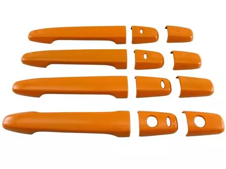 BRIGHTZ Delica CV Door Handle Cover Knob Z Set Orange CV1W CV2W CV4W CV5W CV1 CV2 CV4 CV5 V1 V2 V3 V4 V5 1 2 3 4 5 Delica D5 Delica D5 D5