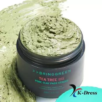 Bringgreen Tea Tree Cica Pore Clay Pack Крепкий 1 PCS