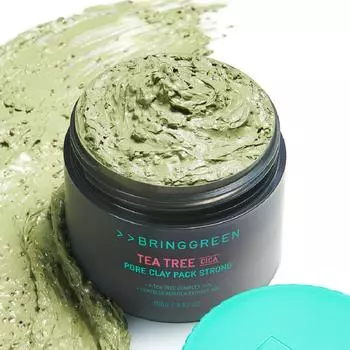 BRINGGREEN Tea Tree Cica Pore Clay Pack Strong 100 г