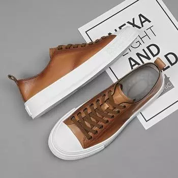 British Style Men s Genuine Leather Casual Shoes Fashionable Business Work Shoes Men s Banquet Formal Shoes Winter Short Boots 38