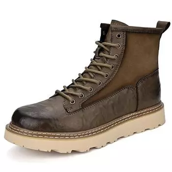 British Style Men s Interview Formal Boots High-end Business Short Boots Men s Winter Ankle Boots Trend High Top Shoes 38