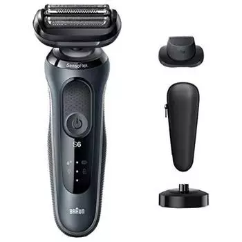 Бритва Braun BRAUN Series6 для мужчин [3 лезвия] (Черный нуар) (Серия 6) 60-N4200CS чёрный