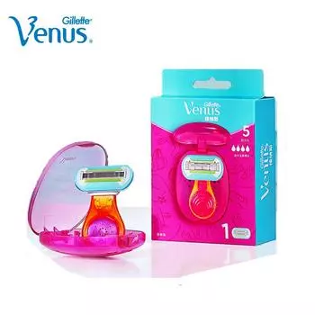 Бритва Gillette Venus для женщин и девочек, ультратонкие лезвия со смазочным мылом, безопасная бритва