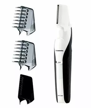 Бритва Panasonic Body Body VIO, совместимая с ванной, для бритья, белый триммер®, для мужчин ER-GK60-W