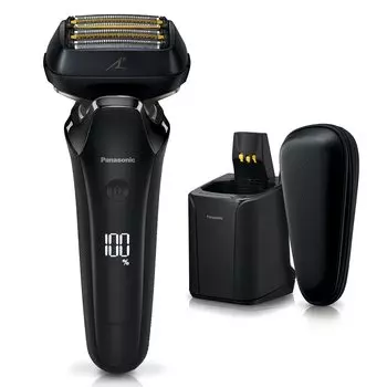 Бритва Panasonic Ram Dash PRO с 6 лезвиями и очистителем, черная, мужская, ES-LS9P-K