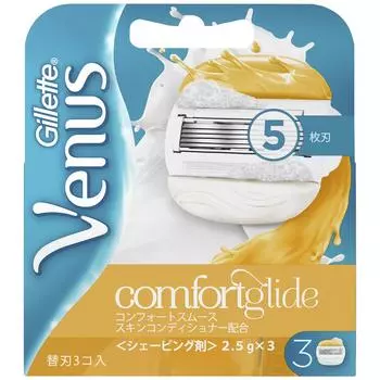 Бритва Venus Olay с 3 запасными лезвиями и для женщин серебряный
