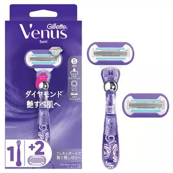 Бритва Venus Razor для глянцевой замены 2 шт. Swirl для женщин, дам, кожи, тела, лезвия,