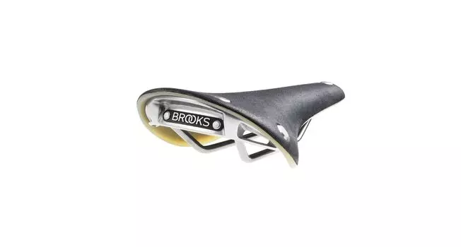 BROOKS Седло, созданное для комфорта CAMBIUM C17 BLACK/NATURAL чёрный