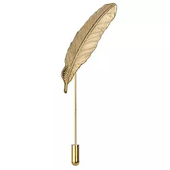 Брошь из сплава для ушей, High-end Sense, High-end Chest Flower, High-end Coat, Suit Brooch One Size золотой