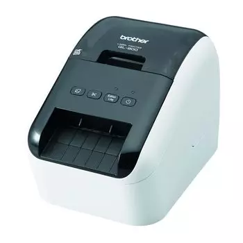 Brother Industries Цветной термопринтер этикеток Ширина QL-800 (Совместимость с 23-62 мм/лента DK/этикетка DK)