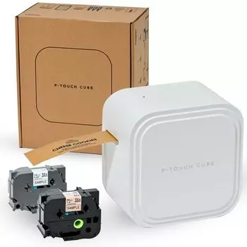Brother Label Writer Cube P-Touch PT-P910BT (Совместимость со смартфоном/ширина 3,5–36 мм/лента TZe)