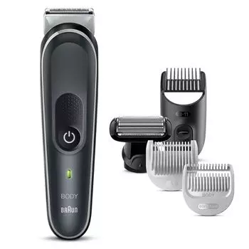 brown body trimmer BG5360 body shaver body groomer for men Armpit chest arm leg delicate zone Equipped with a body shaver head for more comfortable