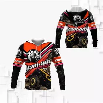 Brp Can-am 3D Print Pullover Новейший внедорожный гоночный автомобиль Уникальный мужской/женский удобный Harajuku Повседневный уличный стиль Толстовки Толстовка Топы S