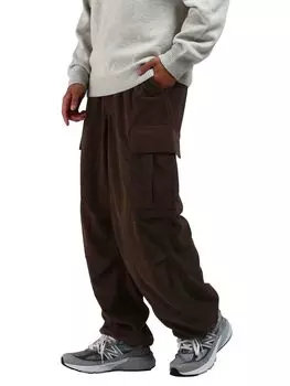 Брюки Corduroy Wide Cargo Pants S [Beams Heart] Мужские D.BROWN