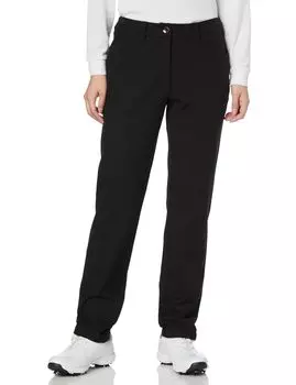 Брюки для гольфа Cross Hold Support Stretch Полная длина Простые гольфы MGWWJD05 BK00 [Munsingwear] Женские (черный)