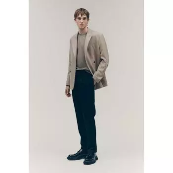 Брюки-джоггеры HM Tailored Slim Fit, черные XS