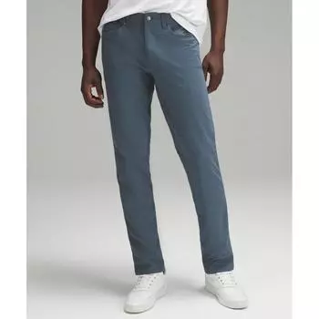 Брюки Lululemon Abc Classic Fit 5 Pocket Pant 34l Warpstreme Iron Blue 40/34