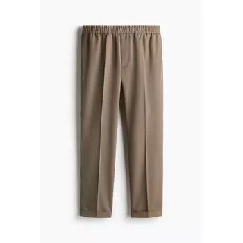Брюки твиловые HM slimM Fit темно-бежевые XS