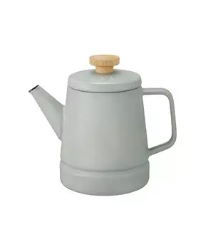 BRUNO Enamel Kettle IH Compatible Open Fire Compatible Gas Fire Compatible Kettle Fuji Enamel Collaboration Enamel Enameled Outdoor Blue Green 1.6L